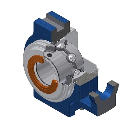 Utförsäljning SNR Lagerenhet, 2 Hål Cylindrisk, Gjutjärn, ID 60 mm ID, L 194 mm, B 65.1mm