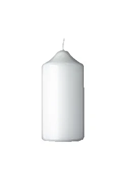 Bästa pris Duni Blockljus 130x60mm vit