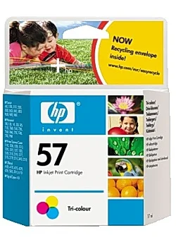 Hewlett Packard Bläckpatron C6657AE färg Endast idag
