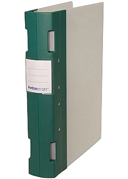 Outlet KEBA Gaffelpärm Ergo A4 55mm grön/neutral