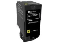Sänkt pris Toner LEXMARK 74C2SY0 gul