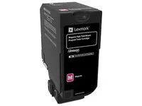 Lexmark Toner LEXMARK 74C2HM0 magenta Nyhet