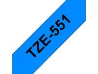 Kampanjpris Tape BROTHER TZE551 24mm svart på blå