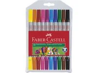 Fiberpenna Dubbelspets Etui 10/FP I lager