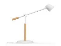 Köp nu Lampa UNILUX Vicky Vit/Trä