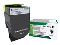 Toner LEXMARK 71B20K0 Svart Nyhet