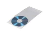 Fri frakt CD/DVD-Fodral HAMA Transparent 100/FP