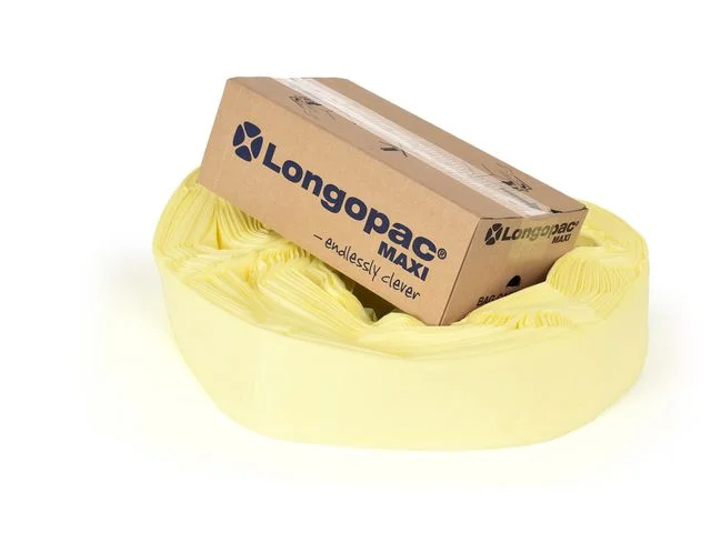 I lager Kassett LONGOPAC Maxi Standard 110m gul