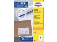 Etikett AVERY 105x74 mm 800/FP Premium