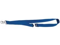 Textilband DURABLE blå karbinhake10/FP Sista chansen