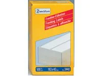 Frankeringsetikett 163x43 mm 500/FP Billig