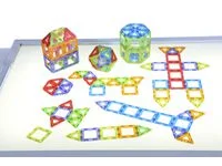 Polydron Magnetic transparent 64/FP Lägg i varukorgen
