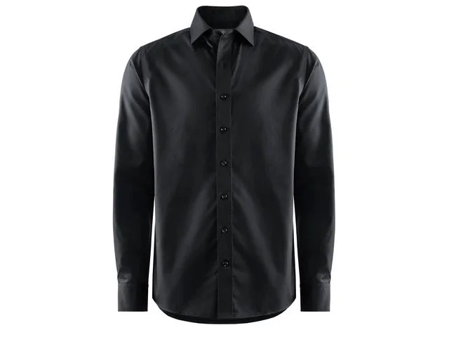 Beställ idag Skjorta BERKELEY Plainton reg svart 5XL