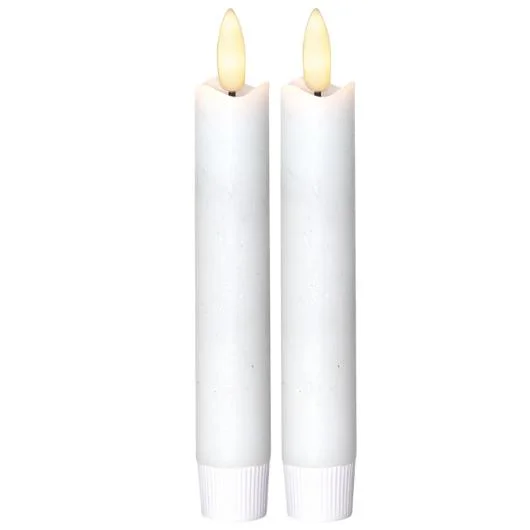Antikljus STAR T Flamme LED 15cm 2/fp I lager