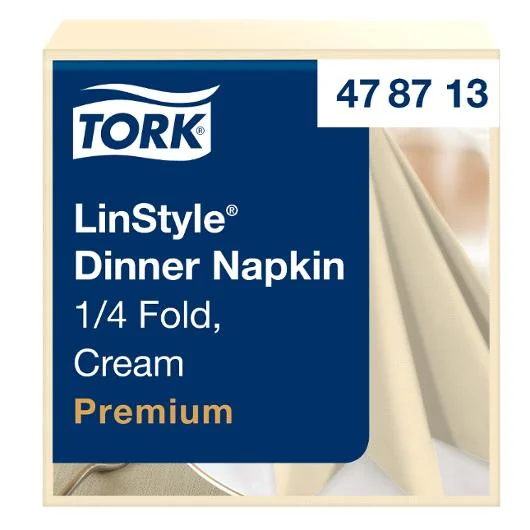 Servett TORK LinStyle creme39x39cm 50/fp Snabb frakt