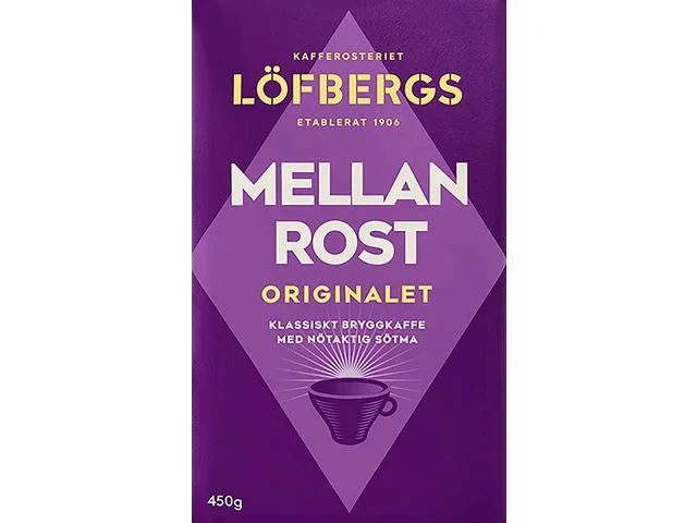 Utförsäljning Kaffe LÖFBERGS Mellanrost brygg 450g