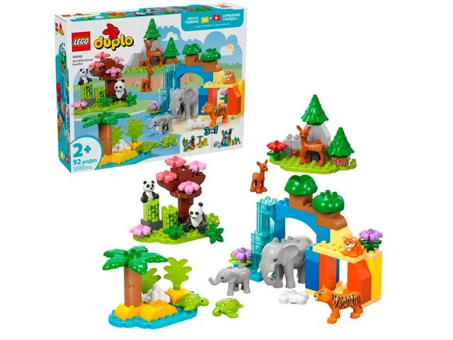 Outlet Duplo 3-i-1 Vilda djurfamiljer