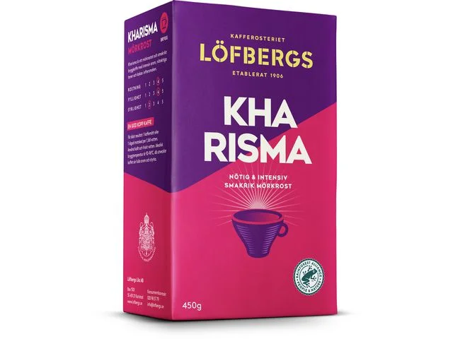 Kaffe LÖFBERGS Kharisma RA 450g Fri frakt