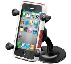 I lager RAM Lil Buddy™ självhäftande montage med Universal X-Grip™ mobiltelefonhållareRAP-SB-180-UN7U