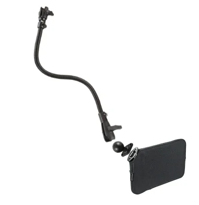 Outlet Ryggsäcksplatta med 45cm böjbar stång, komplettera med 1" kamera-kulaRAM-RYGGSACK