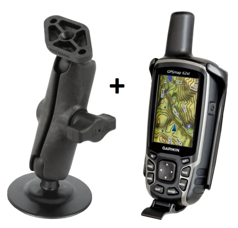 I lager Astro 320, GPSMAP 62 & Alpha50 självhäftande mont. RAP-B-378-GA41U