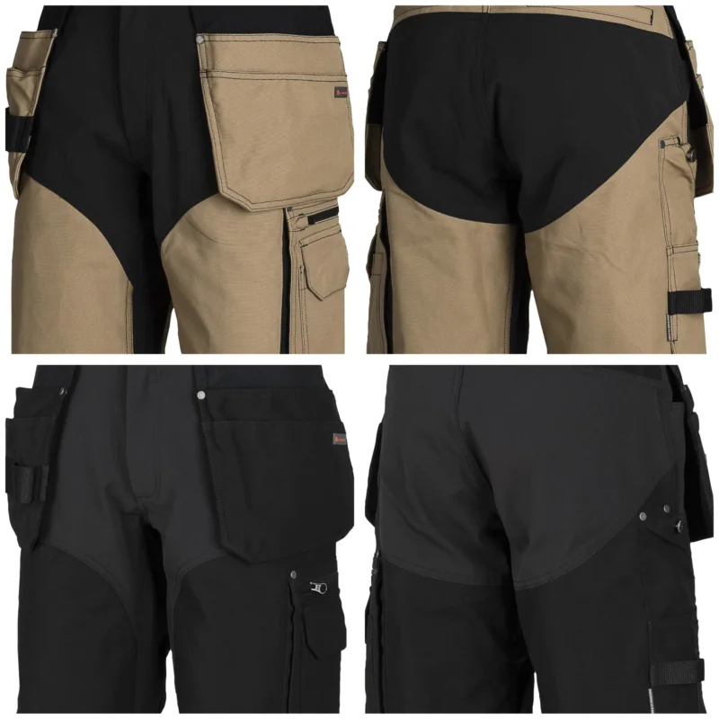 Shorts L.Brador 1053PB Svart/Khaki/Marin Sänkt pris