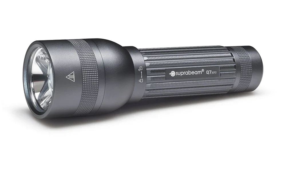 Lågt pris Ficklampa Suprabeam Q7xrs 2000Lm laddbar, dimbar 1000Lm-6Lm