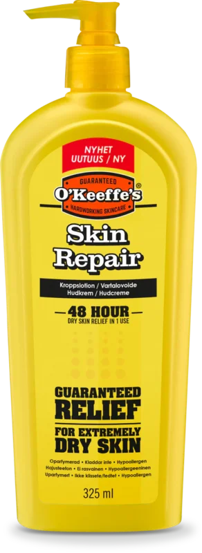 Billigare HUDLOTION O KEEFFES SKIN REPAIR PUMPFLASKA 325ML