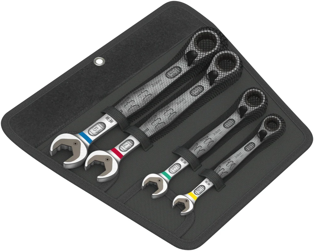 Wera Joker 6001 Switch ringspärrnyckelsats, vinklad, 4 och 11-delar Snabb frakt