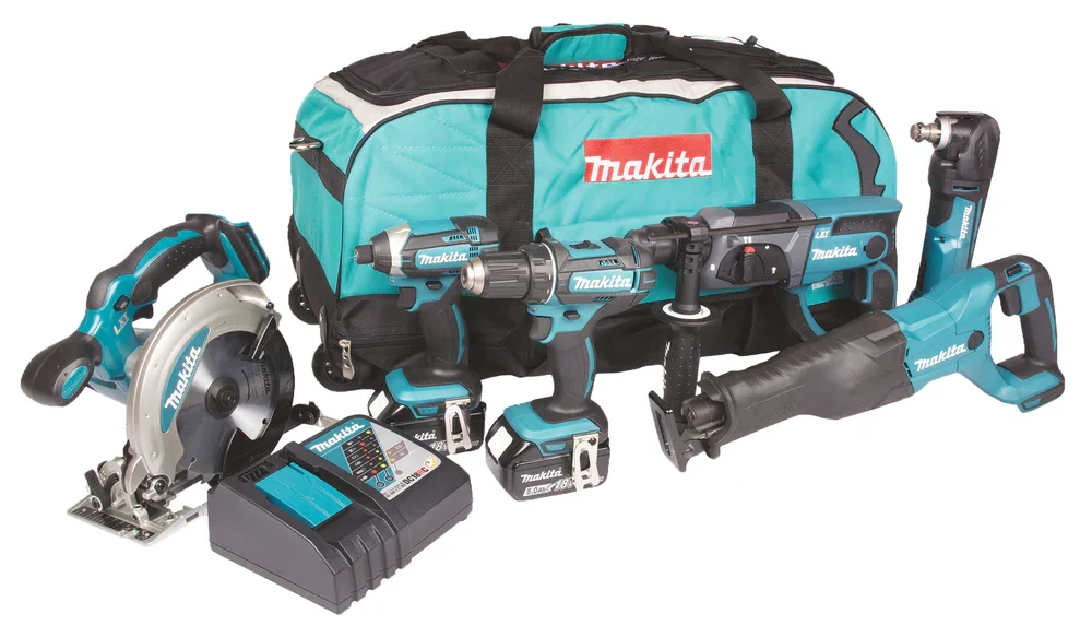 Makita Combokit 5 Ah DLX6038T 18V Fri frakt