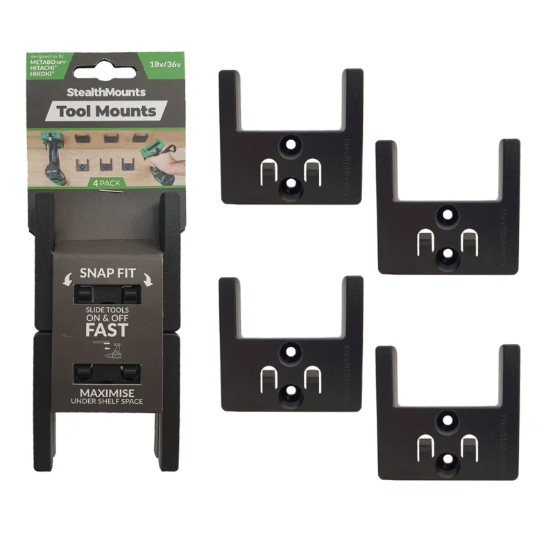 Utförsäljning StealthMounts Tool Mounts (4 Pack ) HiKOKI / Metabo HPT / Hitatchi