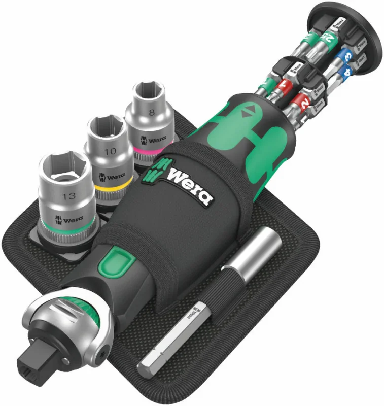 Nyhet Wera 8009 Zyklop Pocket sats 2, 18 delar