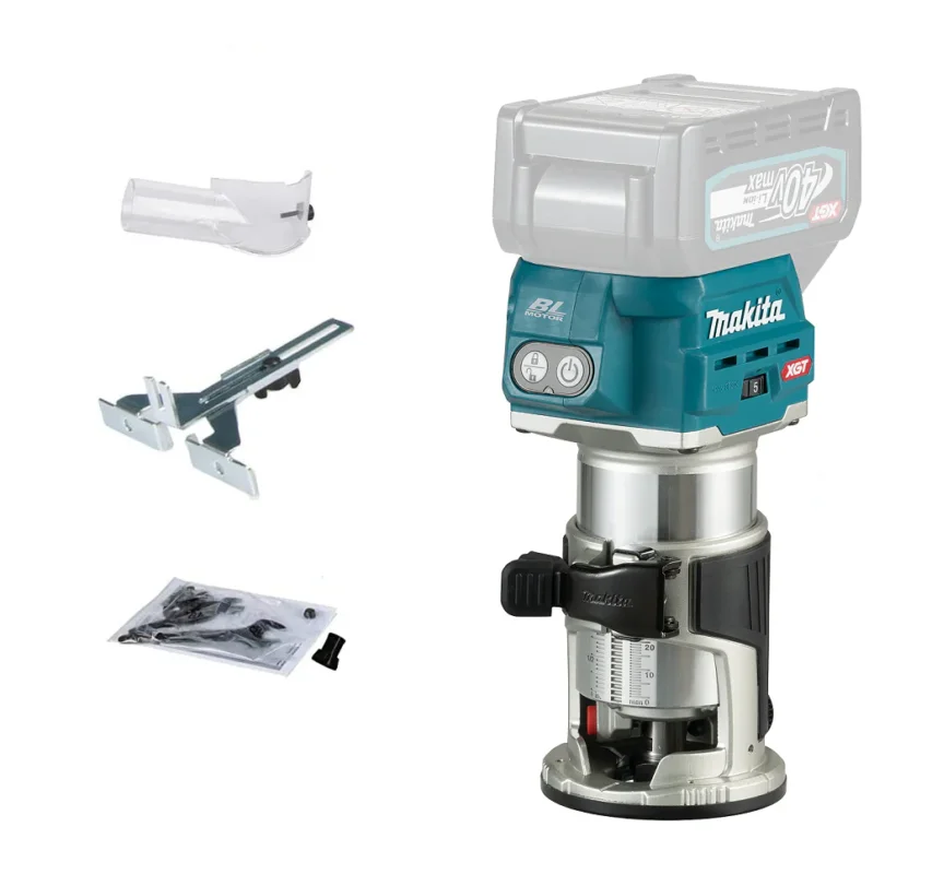 Populär Makita Multifräs XGT 40V Lite tillbehör - RT001GZ04 Naken