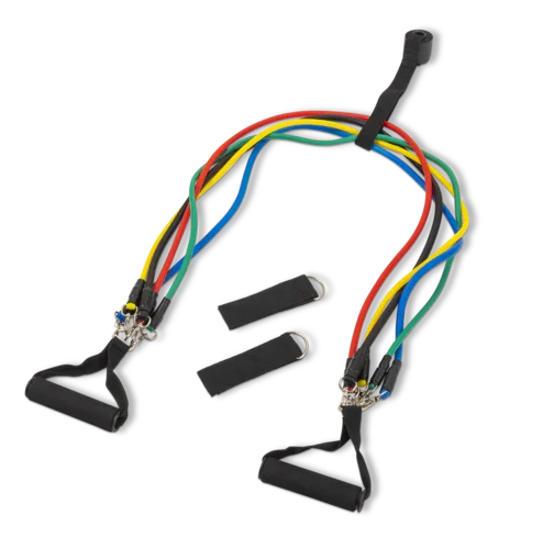 Säker betalning Elastiskt träningsband Resistance tubes 11-del