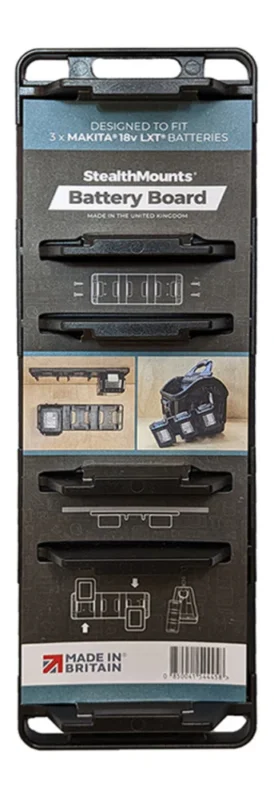 Rabatt StealthMounts Makita 18V LXT Battery Board