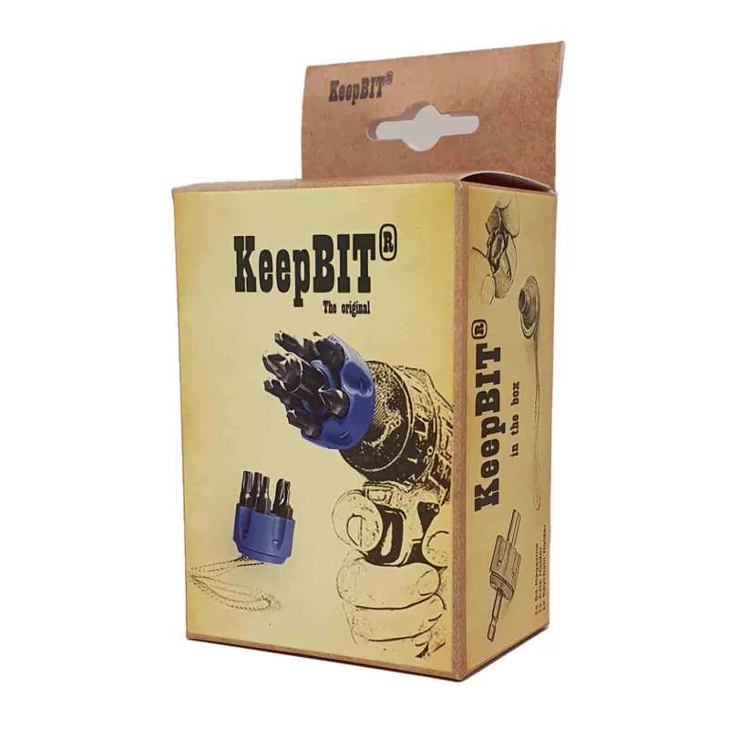 KeepBit Original Set (1 axelhållare+ 2 mag + nyckelringshållare + 6 bits) Rabatter