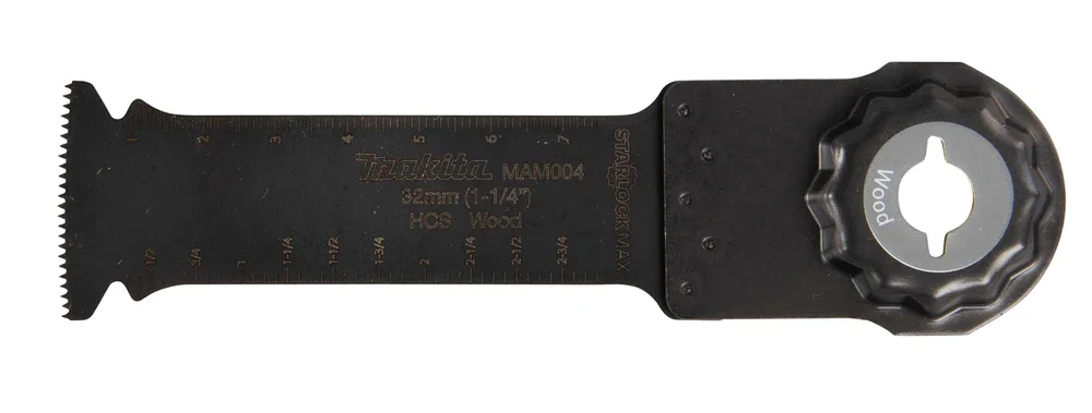Makita Multiblad -Starlock, Trä 32mm Sågdjup 80mm B-66438 Populär