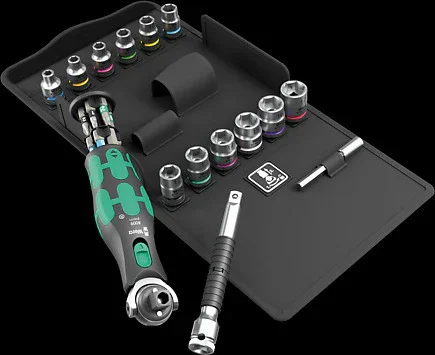 Wera 8009 Zyklop Pocket sats 3, 27 delar risnedsättning