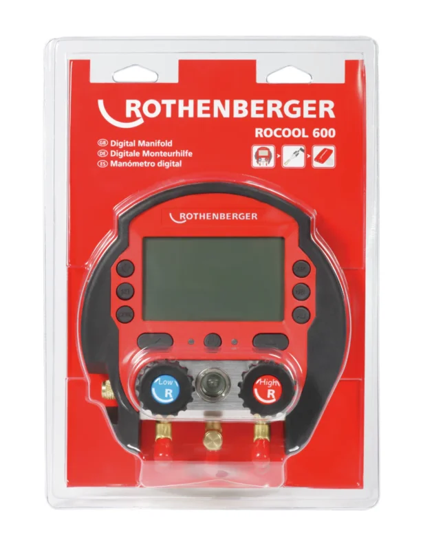 Rothenberger ROCOOL 600 digital manometer Begränsat antal