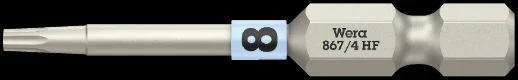 Sista chansen Wera 867/4 TORX HF-Bits med hållarfunktion