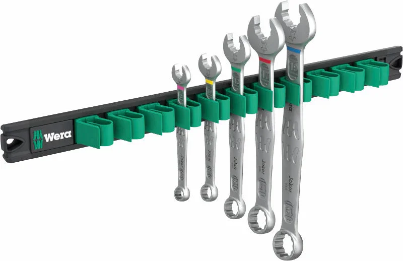 Wera 9641 Magnetlist 6003 Joker 2 U-ringnyckelsats, 5 delar Sänkt pris