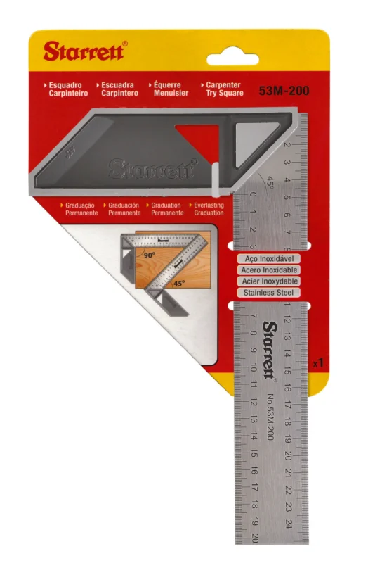 Starrett Vinkelhake 200 mm rostfri Handla nu