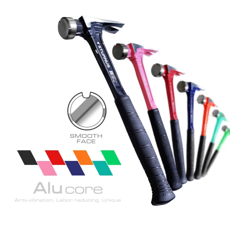 Säker betalning Sturnus Long Handle 13oz Velocity Rip Claw Hammer slät slagyta