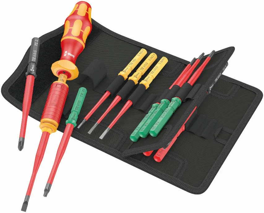Handla nu Kraftform Kompakt VDE 15 Torque 1,2-3,0 Nm extra smal 1 Tool Finder, 15 delar