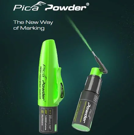 Pica Powder - Deep Hole Spray Marker Begränsat erbjudande