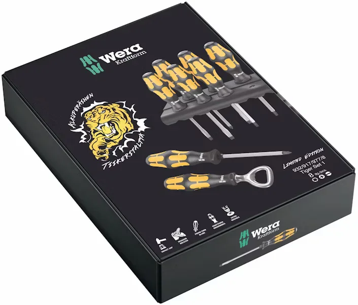 Wera Tiger Set 1 932/917/977/8 Reapris