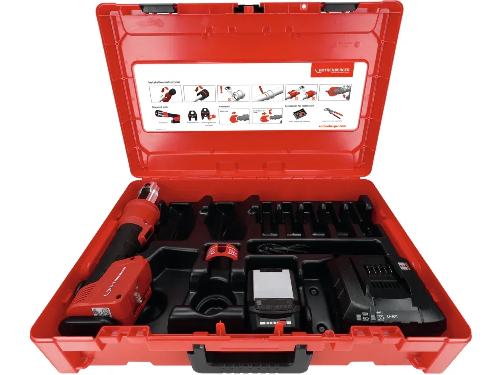 Handla nu Rothenberger ROMAX NANO Basic Set, 2Ah – ,EU,CAS 1000005042
