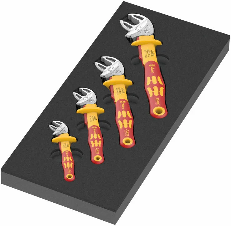 9734 Skumgummiinsats 6004 Joker VDE sats 1, 4 delar till Wera 9700 Tool Rebel-verktstadsvagn Billig