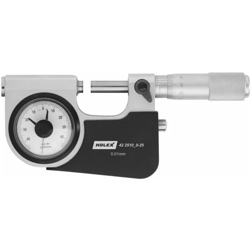Finmätur-bygelmikrometer 0-25 mm Erbjudande