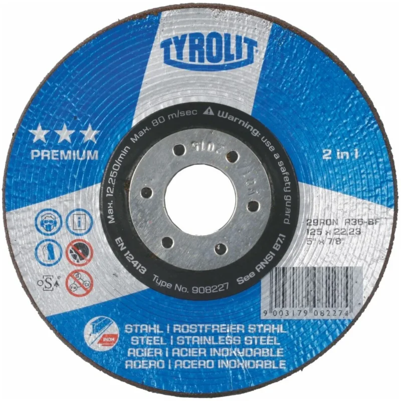 Trygg betalning Skrubbslipskiva PREMIUM*** RONDELLER® ⌀ 115 mm